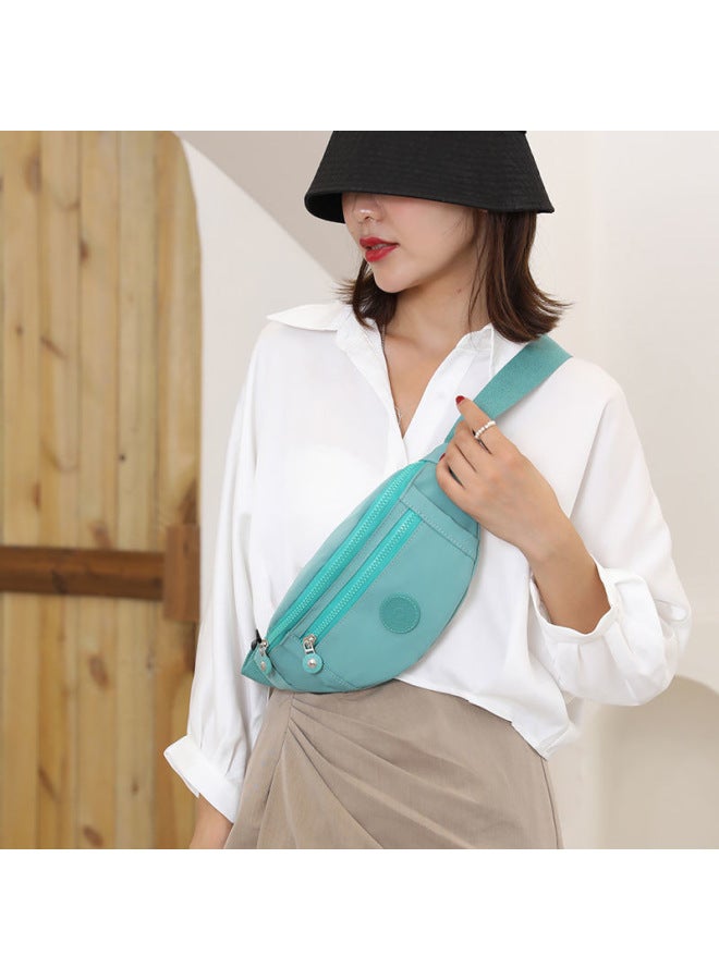 Color Waist Bag Large Capacity Multi-layer Fashion Chest Bag Women's Outdoor Leisure Travel Storage Shoulder Messenger Bag-Color:Colorful Open-Size:Free Size  - Image 3