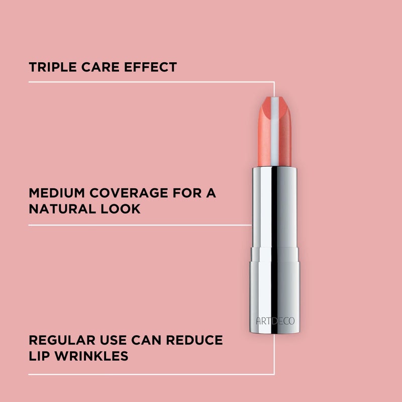 ARTDECO Hydra Care Lipstick - Apricot Oasis - Nourishing Lipstick with Sheer Color - Medium Coverage - Natural Look - Reduce Lip Wrinkles - Lip Care - Long Lasting - Vegan Makeup - Hyaluron - 0.12 Oz - Image 2