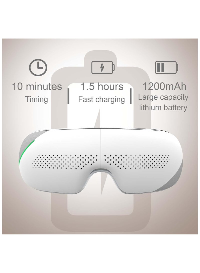 FIPKA Eye Massager with Heat and Visible Window, Electric Eye Massage Mask - Image 2