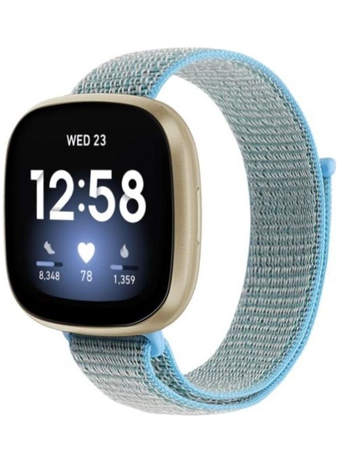 بي جي إم سوار بديل لساعة فيتبيت فيرسا 3 الذكية أزرق بحري - Image 2