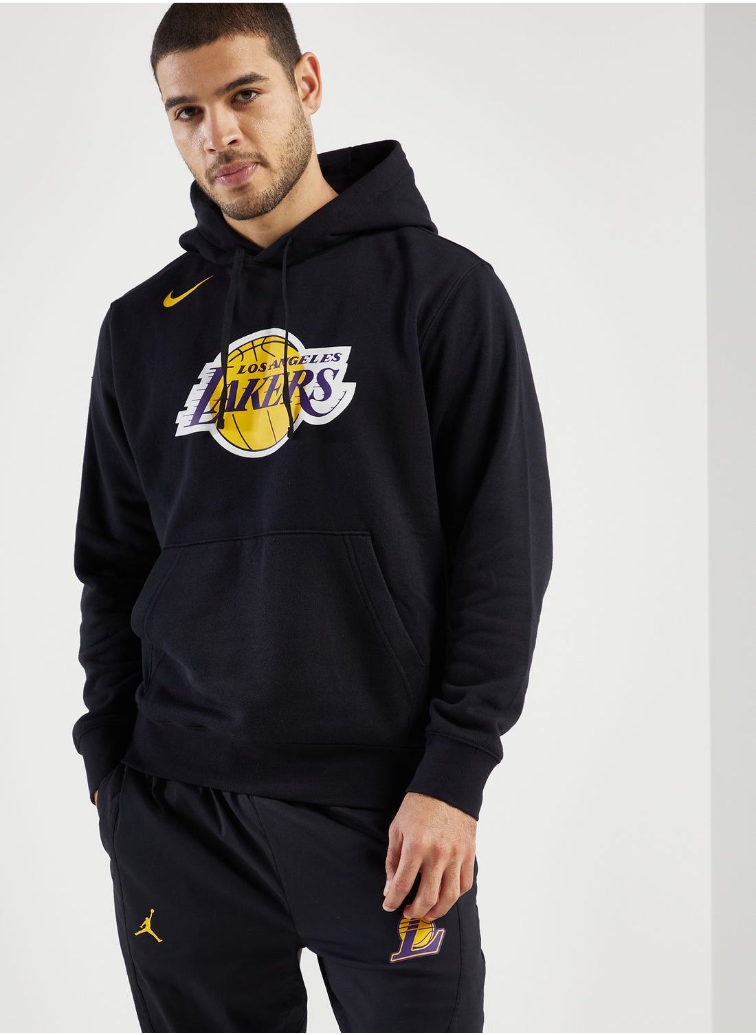 Buy Nike Black Los Angeles Lakers T-Shirt for Men in Bahrain