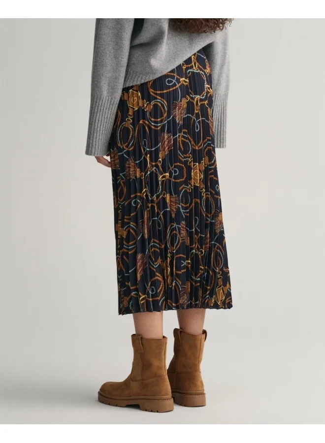 GANT Gant Rope Print Skirt