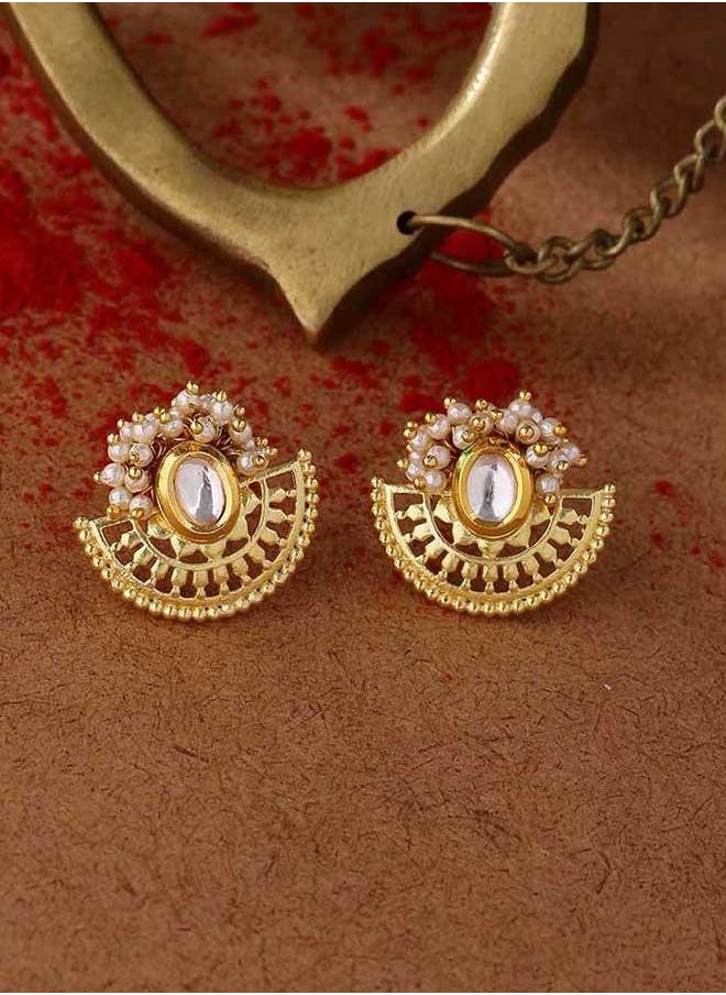 VOYLLA Veerangana Gems Adorned Earrings  - Image 1
