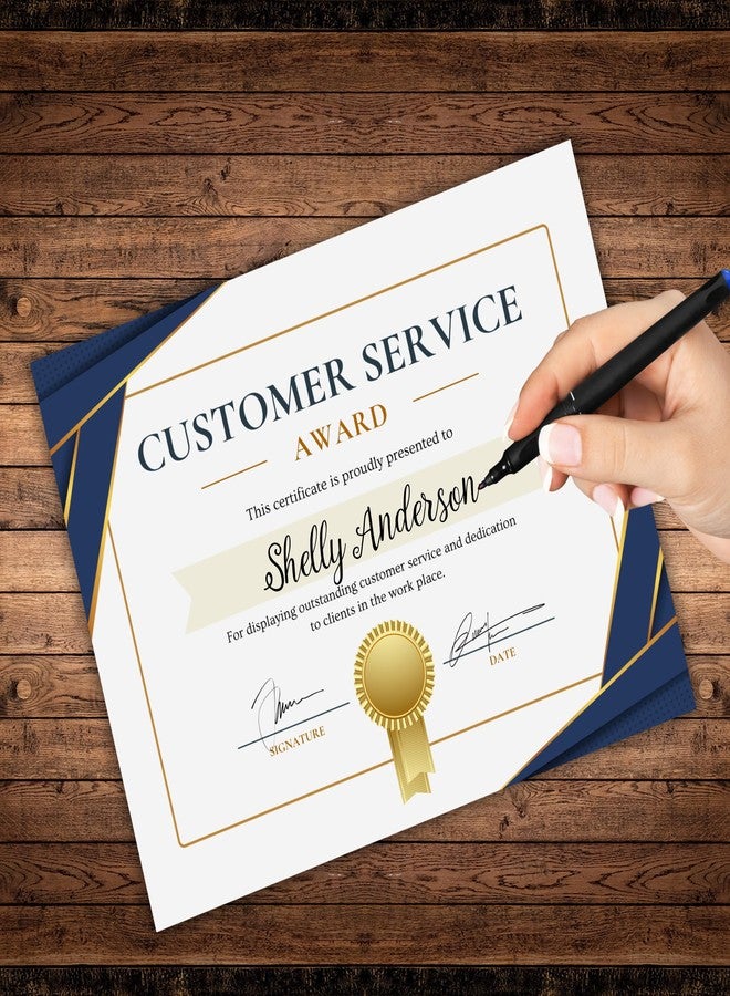 Lashicorn Customer Service Award 30pk 8.5x11” Work Office Employee Recognition Certificate of Achievement Sales Best Excellent VPN Appreciation Funny - Image 3