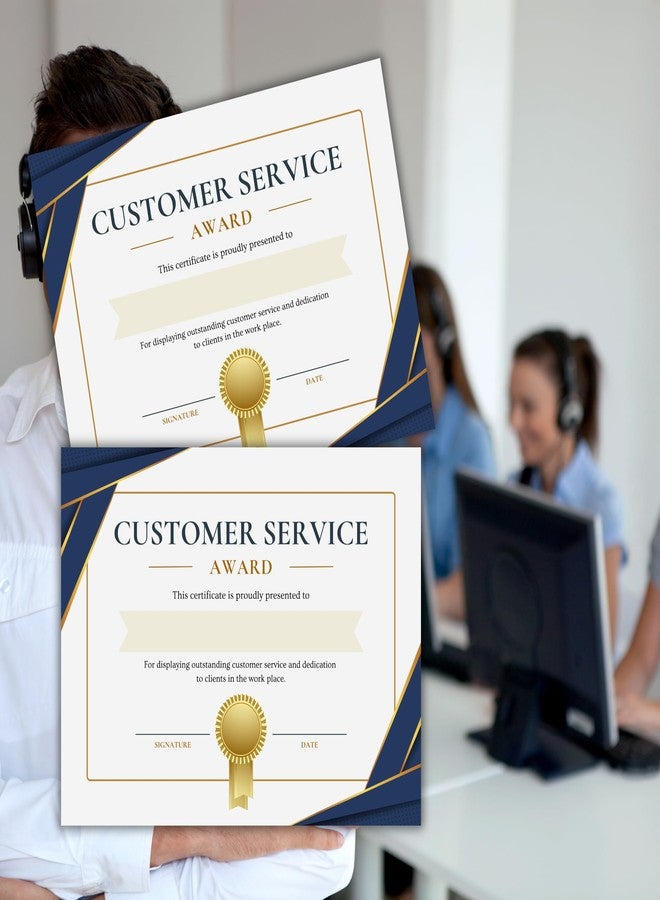 Lashicorn Customer Service Award 30pk 8.5x11” Work Office Employee Recognition Certificate of Achievement Sales Best Excellent VPN Appreciation Funny - Image 5