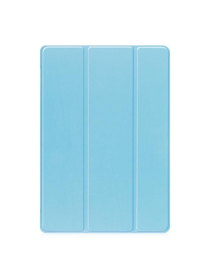 S-TOP Case For Docomo dtab D-51C Custer Texture 3-Fold Holder Leather Tablet Case - Image 2