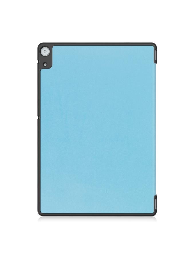 S-TOP Case For Docomo dtab D-51C Custer Texture 3-Fold Holder Leather Tablet Case - Image 3