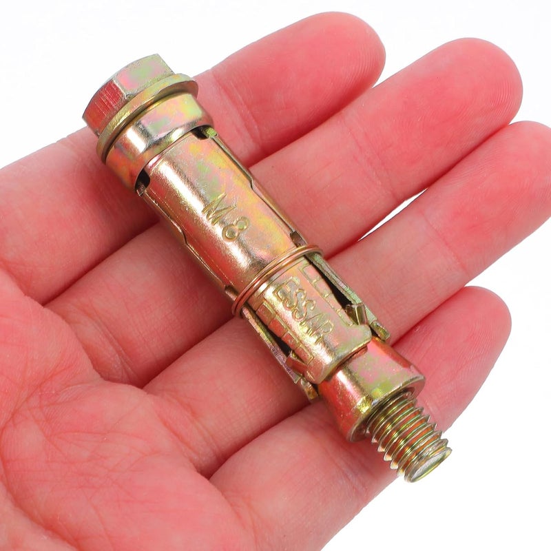 12 قطعة من مراسي التوسيع الثقيلة لمسامير الخرسانة ذات قوة تثبيت عالية للبناء - Image 5