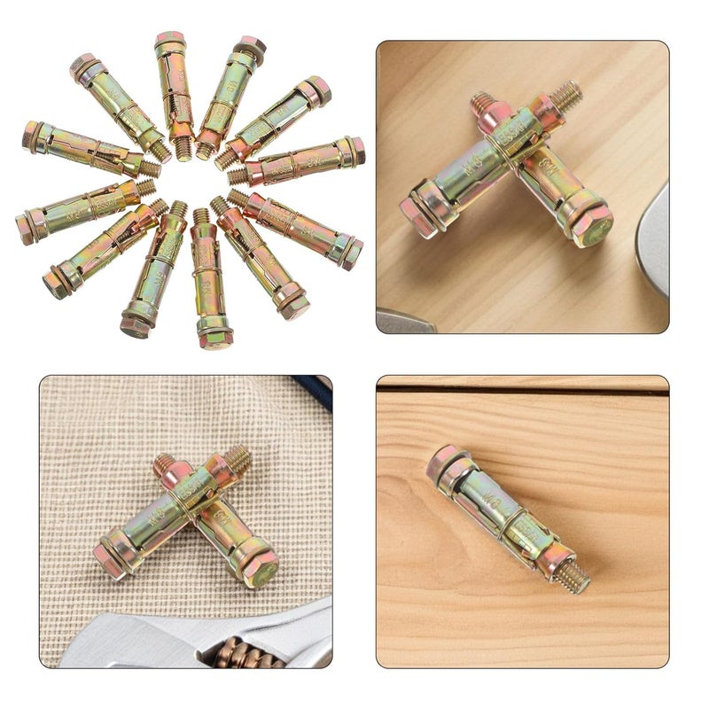 12 قطعة من مراسي التوسيع الثقيلة لمسامير الخرسانة ذات قوة تثبيت عالية للبناء - Image 4