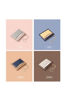 SYOSI Small Purses for Women, Blocking Wallet Large Capacity, Short Mini Wallet Card Holder, Short Leather Wallet Purse with Zipper Pocket, Womens Purse with Card Slots  - Image 2