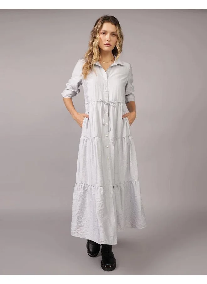 American Eagle AE Midi Shirt Dress