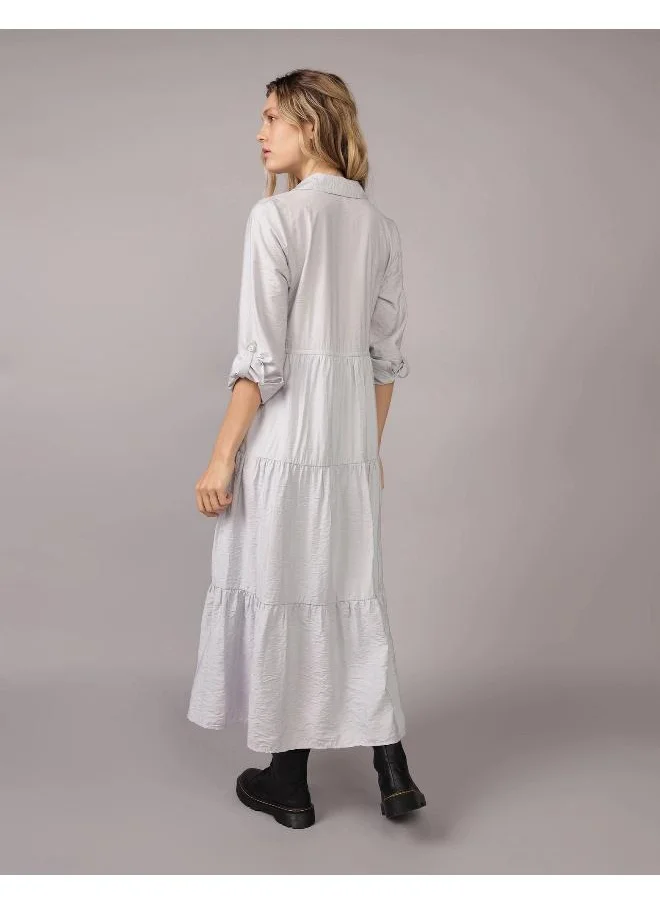 امريكان ايجل AE Midi Shirt Dress