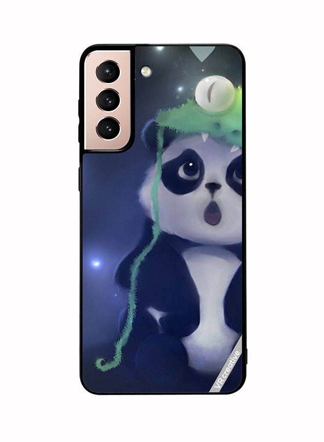 VR CREATIVE Protective Case Cover For Samsung Galaxy S21 Plus 5G Starlight Panda Design Multicolour - Image 1