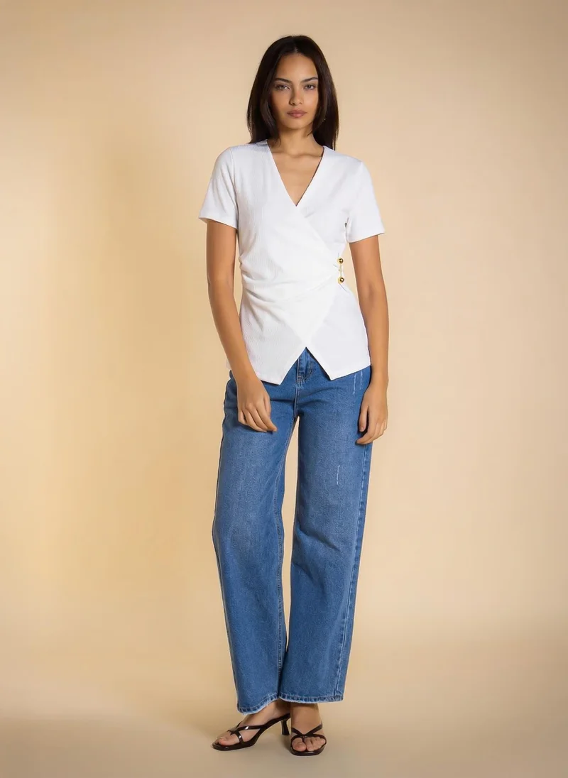 شايبس FITTED RIB TOP