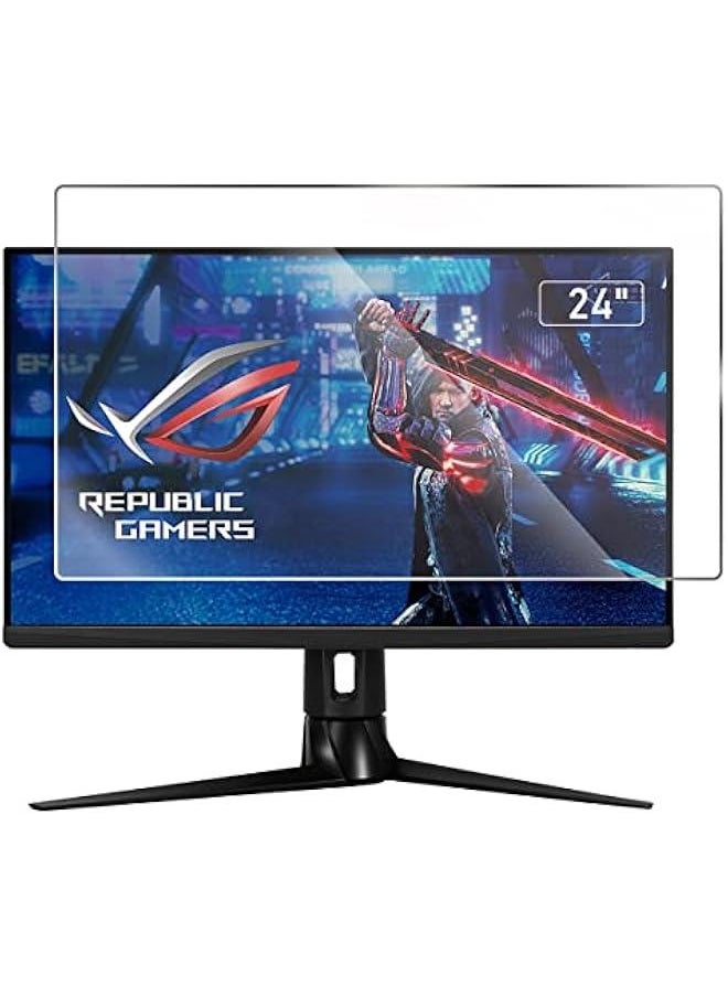 Arabest 2-Pack 24-Inch Anti-Glare Matte Screen Protector for Sceptre, LG, Dell, HP, Acer, ViewSonic, ASUS, AOC, Samsung, KOORUI, InnoView, CRUA, BenQ, SANSUI Diagonal 24-Inch 16:9 LED PC Screen Gaming Monit  - Image 1