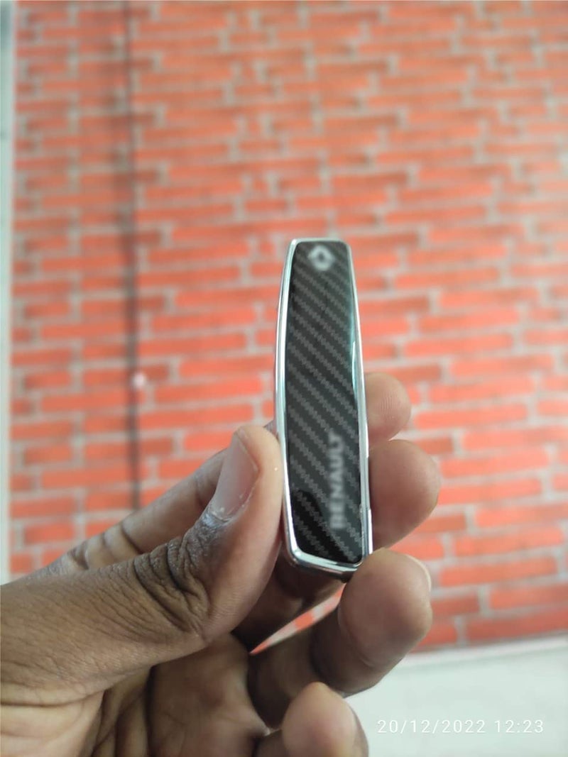 BIG FLAG BIGFLAG 3D Gel Coated Car Door Guard - Carbon Fiber Universal for Specific Brand (Pack of 4) (3DDGCFVAR) (RENALT) - Image 1