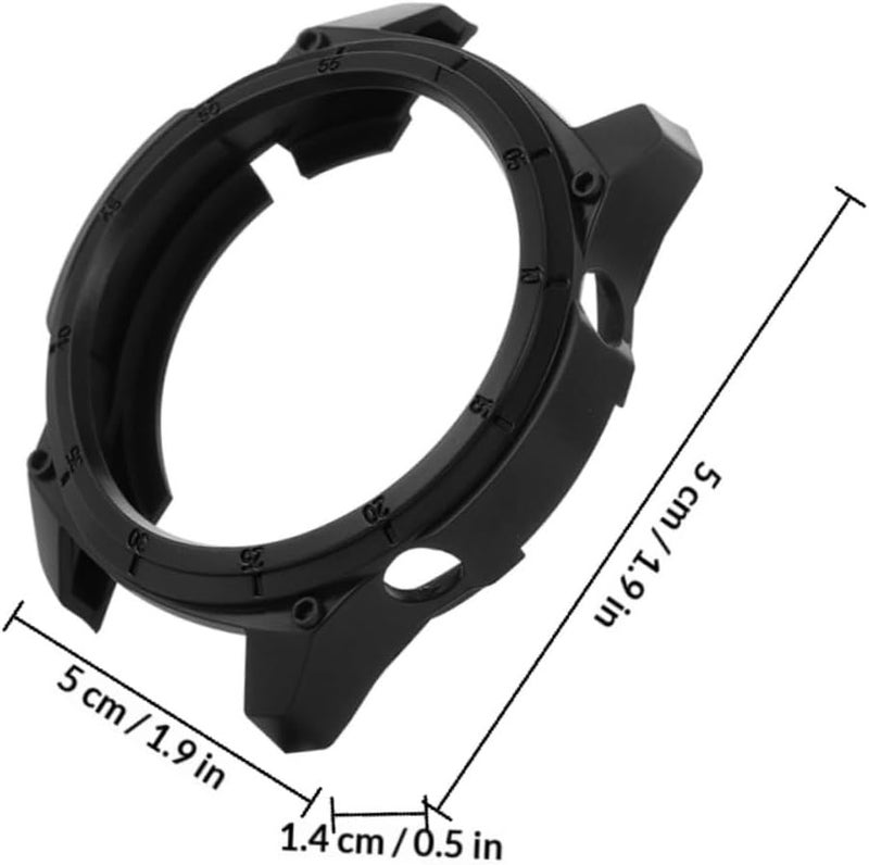 POPETPOP 2Pcs TPU Smartwatch Protector Case Compatible with Huawei Watch Scratch Easy to Install Full Curved Edge Coverage Durable and Protective Shell - Image 2