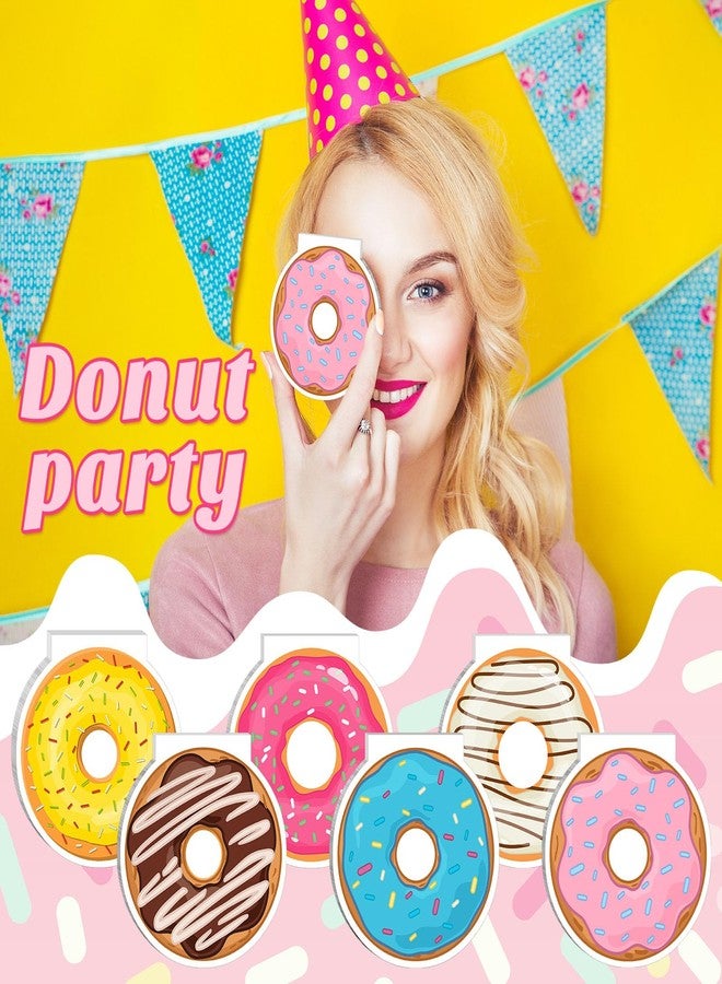 Chinco 48 Pack Donut Mini Notebook Bulk for Donut Party Favors Kawaii Cute Sweet Notepads for Gift Memo Pad Bag, Birthday Supplies, School Reward Gift, Goodie Bag Stuffers 3.14 x 3.14 Inch - Image 3