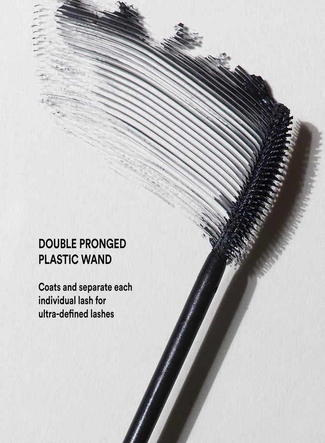 3INA Makeup - The Every Single Day Mascara - Black Mascara Long Eyelashes - Volume Length Curve Mascara - Hourglass Brush Mascara for Sensitive Eyes - Vegan - Cruelty Free - Image 3