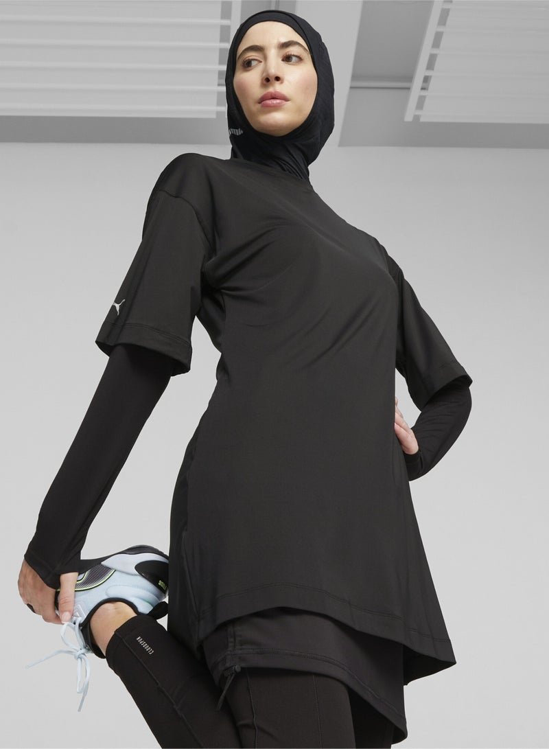 بوما تيشيرت تدريب للنساء Modest Oversized - Image 1