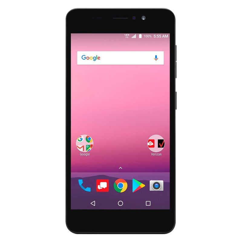 Orbic Wonder Prepaid Carrier Locked Device 55 Screen 16GB Black US Warranty
