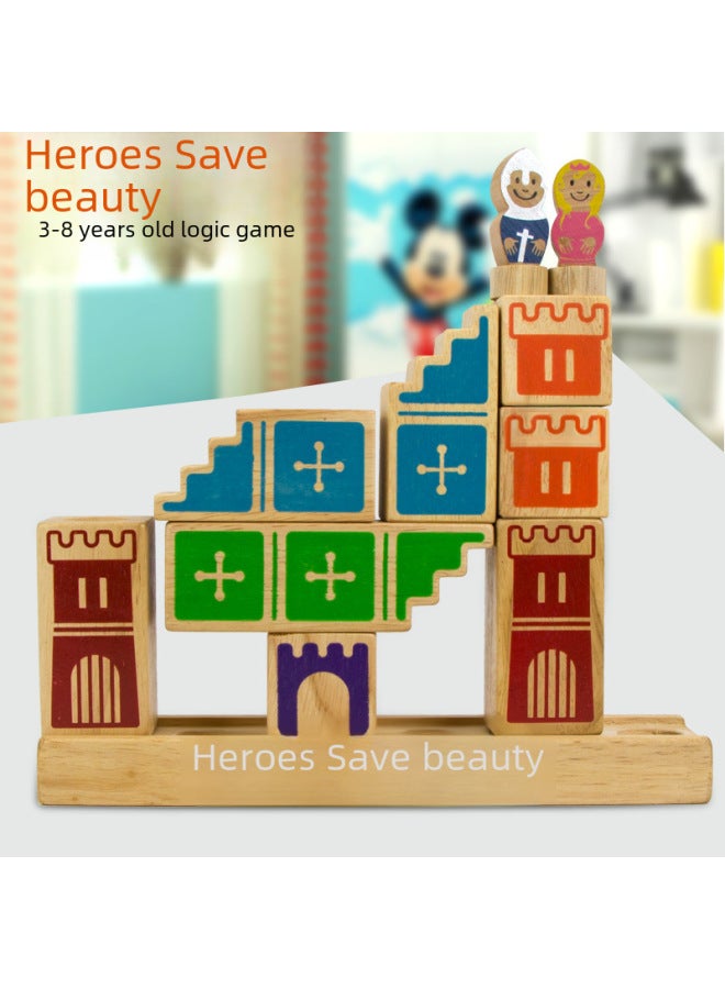 Little Cute Egg 4 Years Old + Logical Thinking Educational Toys Parent-child Early Education Intelligence Maze Desktop Development Game-Color:【120 Levels】 Color Can Speak - Image 5