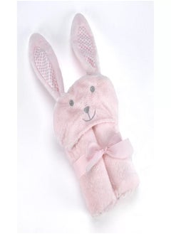 Mora spain Mora Baby Blanket - Pompon Rabbit Color :Pink.  - Image 1