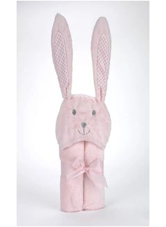 Mora spain Mora Baby Blanket - Pompon Rabbit Color :Pink.  - Image 3