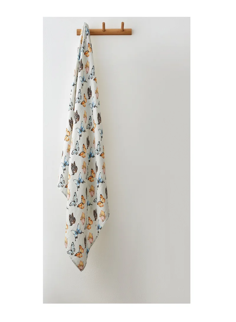 Anvi Baby Set of 3 Organic Bamboo Swaddle - Butterfly Dreams