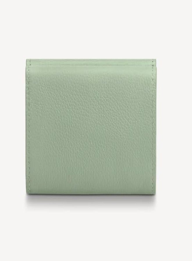 Alexvyan Hello Small Tri-Fold Women's Purse Wallet Card Organizer Female Hand Purse Clutch Women/Ladies/Girls Wallets 5 Card Holder 1 Long & 1 Small Pocket (Green) - Image 2