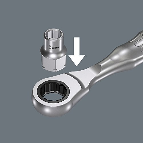 Wera 05003675001 8790 FA Zyklop socket with 14 and Hexagon 11 drive 8 mm - Image 3