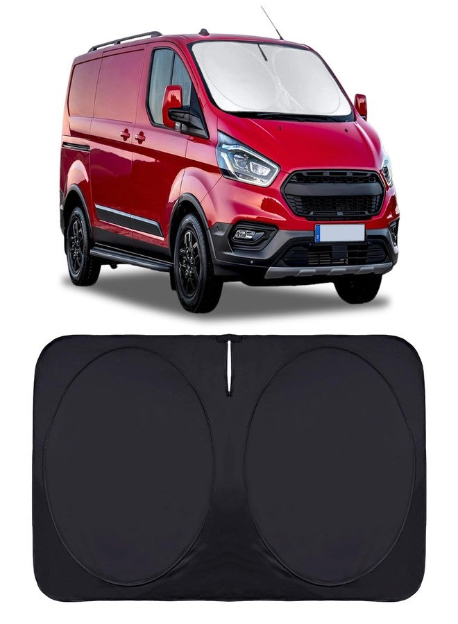 BOODANCARS Windshield Sunshade for Ford Transit 2015-2024 2025 2026 Window Shield - Image 1
