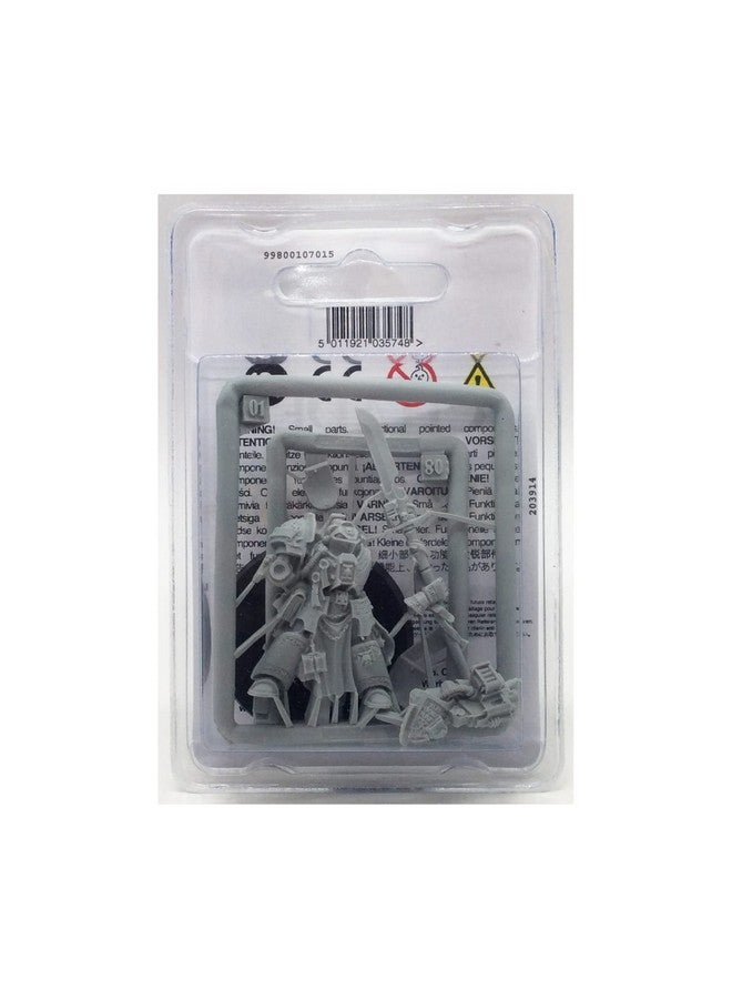 Games Workshop - Warhammer 40k Grey Knight Brother Captain - Image 2