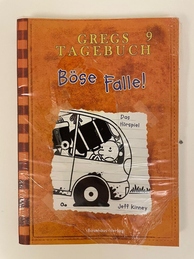 German Books for Kids - Gregs Tagebuch – Falle! - Diary of a Wimpy Kid!