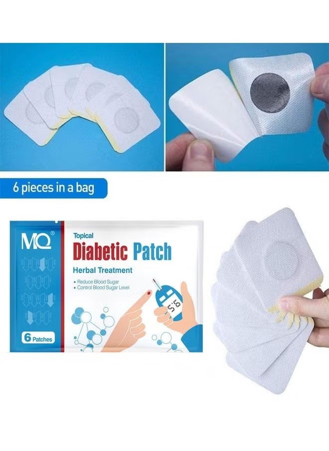 MQ 2 Bags of 12 Pcs Topical Diabetic Patch,Herbal Treatment,Focus On Regulating Blood Circulation And Balancing Organ System To Improve Pancreatic Function And Reduce Blood Sugar Content In The Body  - Image 2