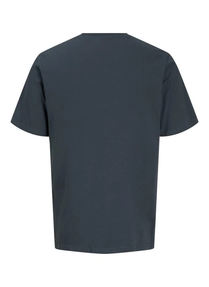 JACK & JONES Casual Relaxed Fit Crew Neck T-Shirt