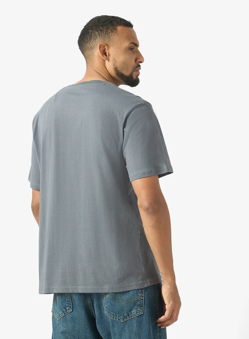 JACK & JONES Casual Relaxed Fit Crew Neck T-Shirt