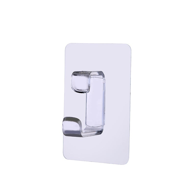 Clear Adhesive Wall Hooks for Kitchen Bath 5*8 washbasin hook