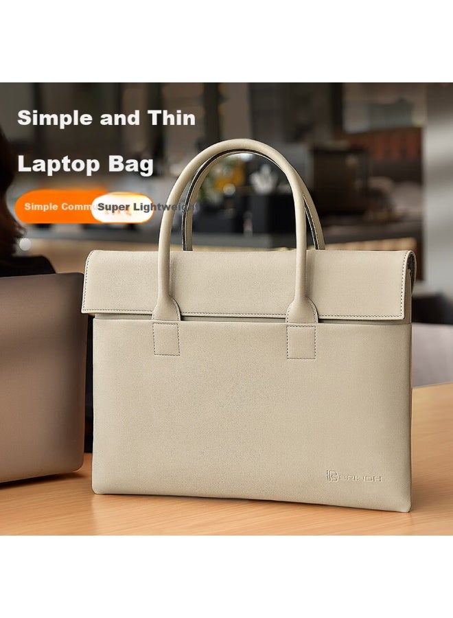 Brinch Laptop Bag For Women, 12/13.3 Inch Handheld Commuter Business Laptop Bag Compatible With Apple And Huawei Notebooks - Image 4