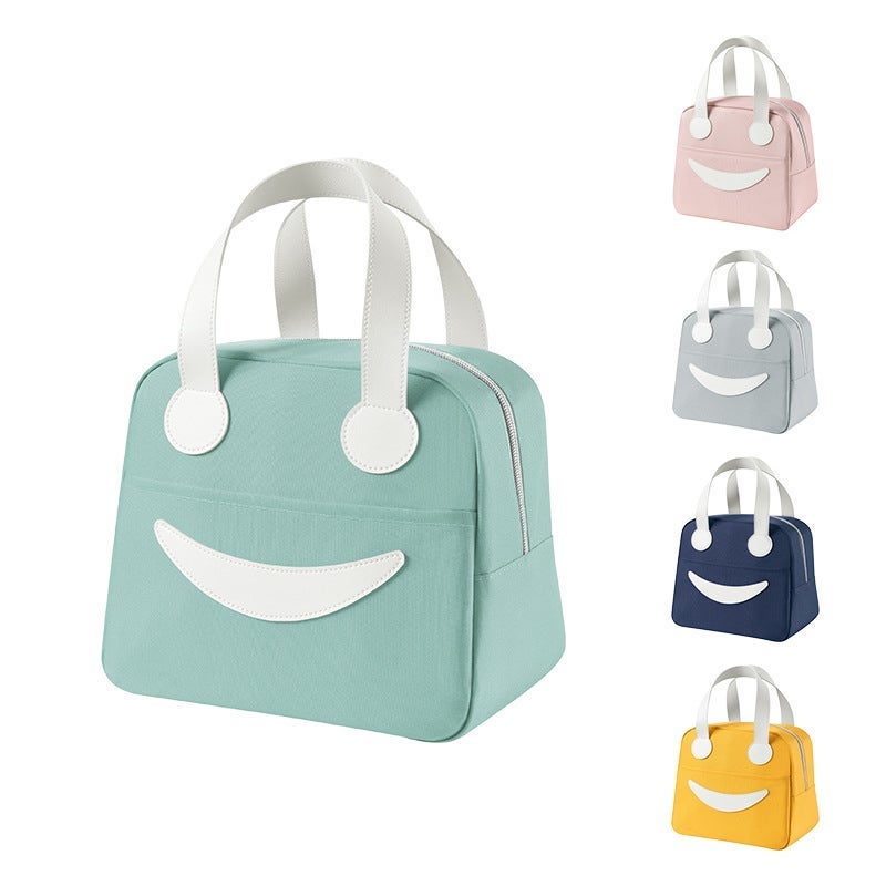 Beilian Insulated Lunch Bag Oxford Cloth Large Capacity Handheld Lunch Bag - Image 4