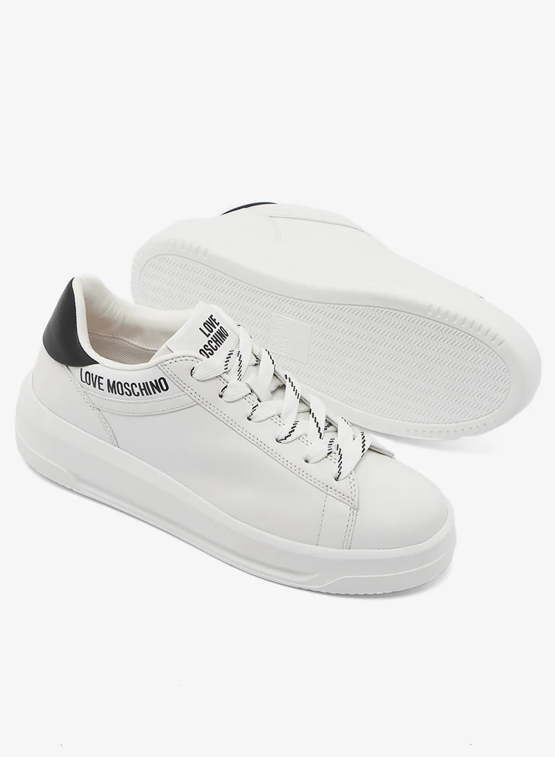 Love Moschino Logo Low Top Sneakers