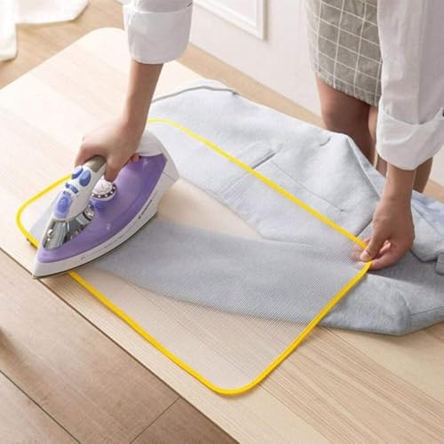 wall love Ironing Mesh Cloth for Clothes with Rectangular Design and Colored Border (60 × 40 cm) - Image 4
