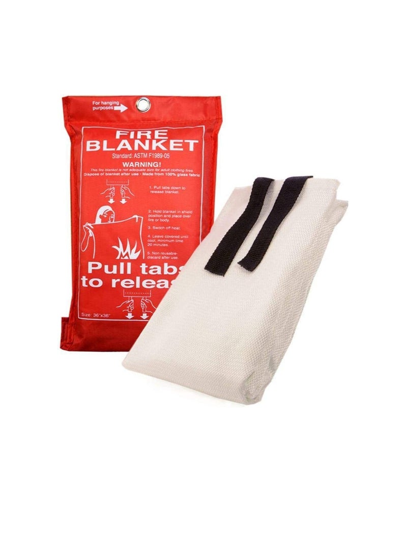 Fire Blanket - 1.2m (White)  - Image 2