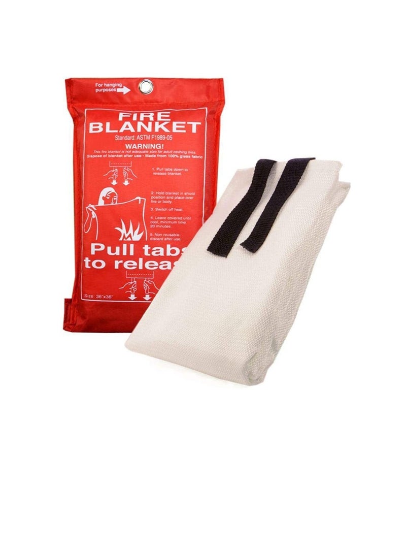 Fire Blanket - 1.2m (White)  - Image 3