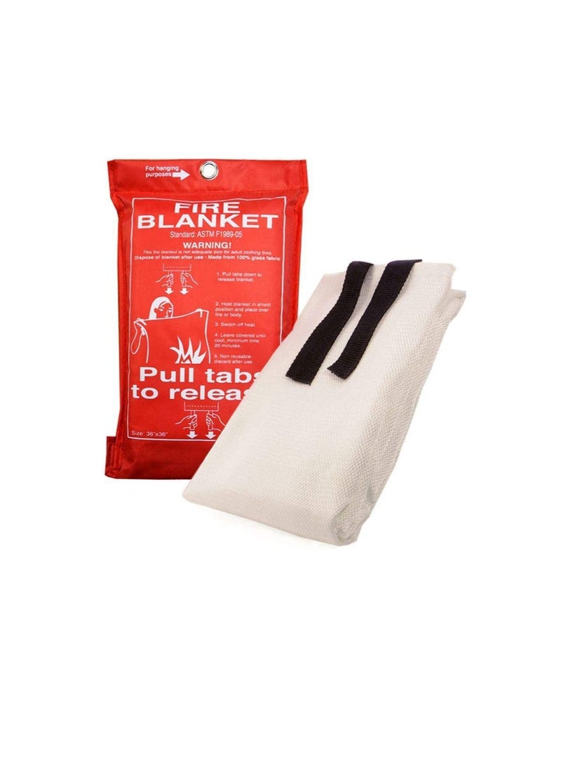 Fire Blanket - 1.2m (White)  - Image 1