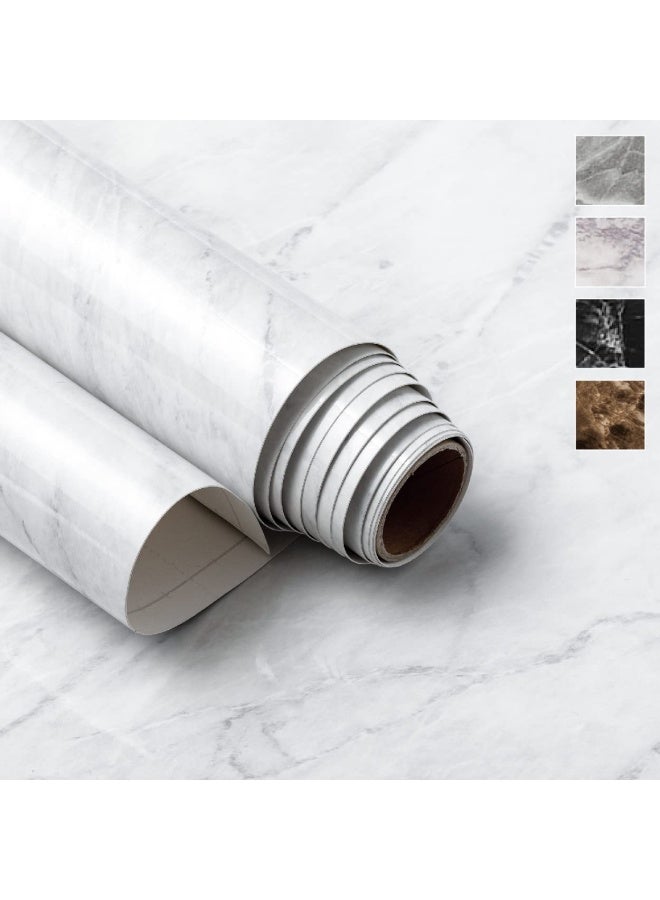 Very Berry Sticker  Granite Look Marble Effect Interior Film Vinyl Self Adhesive Peel-Stick Countertop Gray 6.5ft  - Image 1