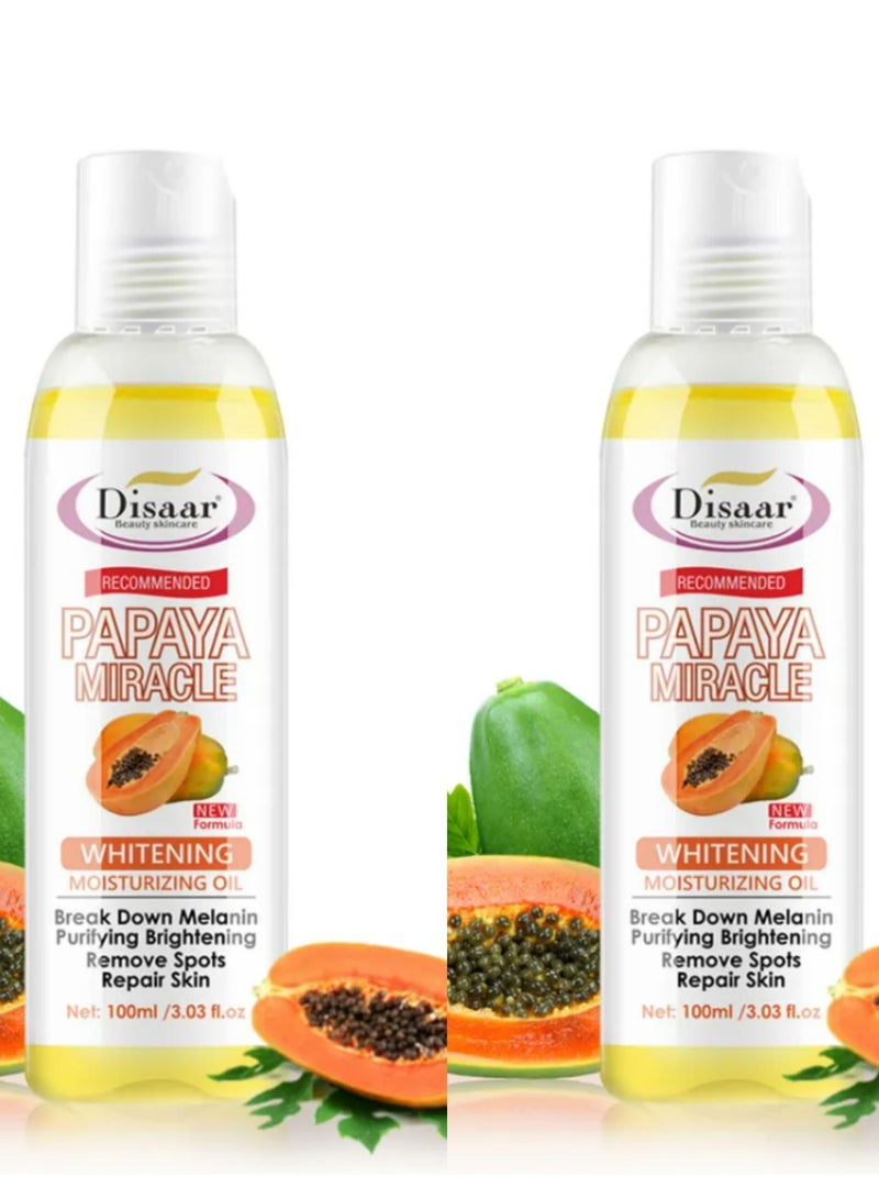 ديسار زيت البابايا العطري 100 مل قطعتين - Image 1