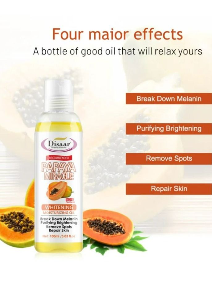 ديسار زيت البابايا العطري 100 مل قطعتين - Image 3