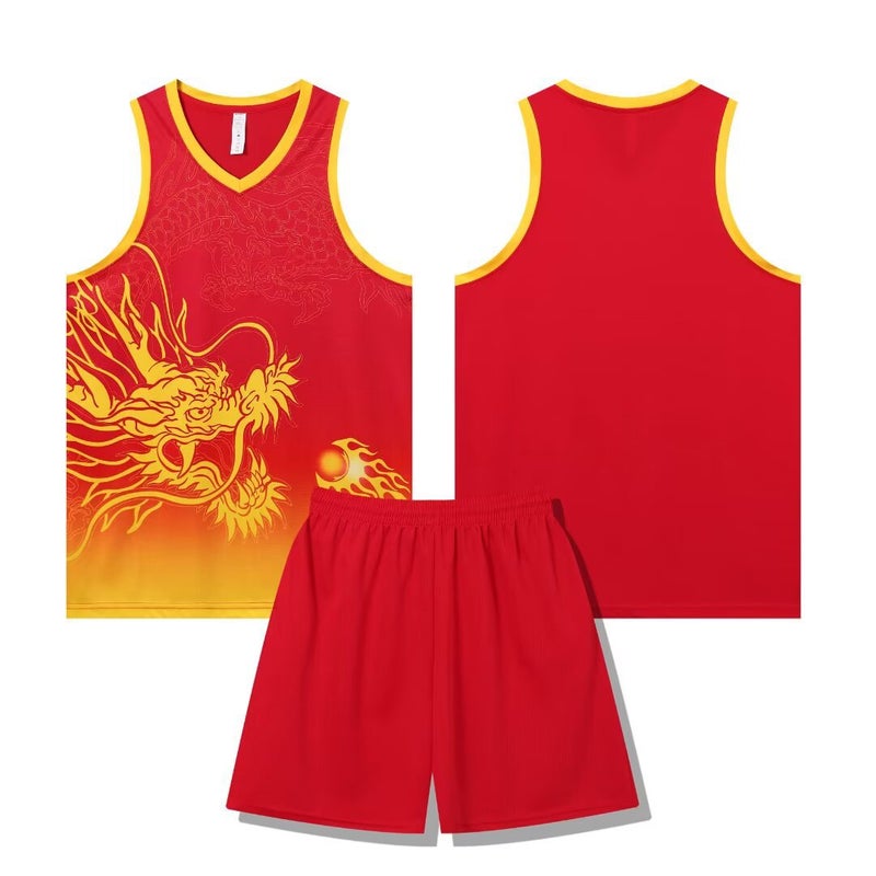 Dragon Boat Clothing, Dragon Boat Race Team Uniform, Dragon Boat Festival Group Purchase Dragon Boat Clothing, Dragon Pattern Basketball Uniform, Dragon Boat Racing Clothing With Printing - Image 5