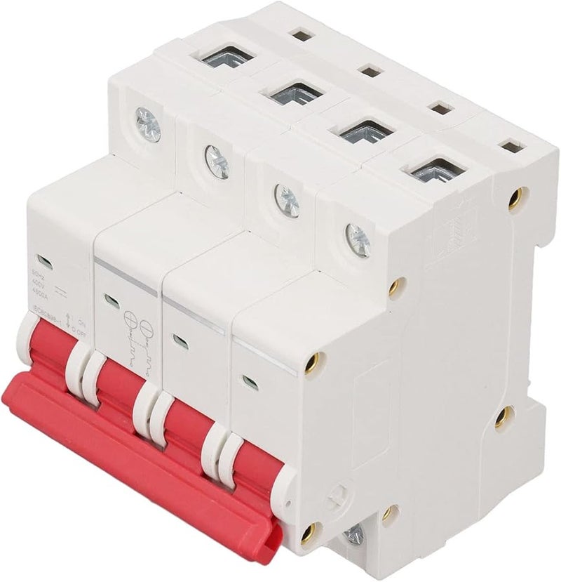 Surge Protection Device 4500A Breaking Capacity 400V Flame Retardant 4P On Off Effect - Image 1